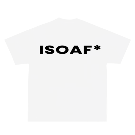 ISOAF* tee (white)